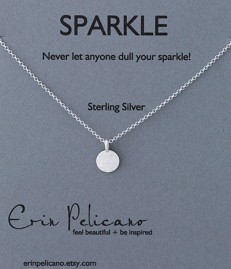 Erica Pelicano Sparkle necklace product card